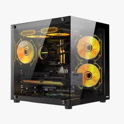 OVO ICE COOL F280 ARGB M-ATX DESKTOP CASING (BLACK)