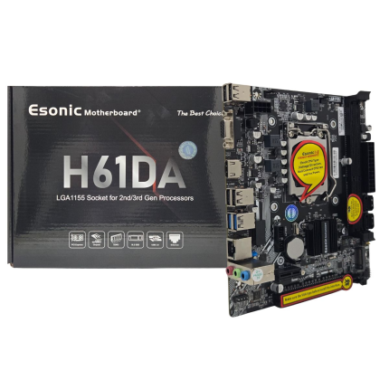 MOTHERBOARD ESONIC INTEL H61DA1 DDR3 MOTHERBOARD