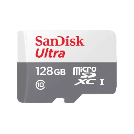 SanDisk Ultra 128GB Class-10 100mbps Micro SDXC UHS-I Memory Card (SDSQUNR-128G-GN6MN)