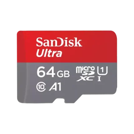 SanDisk Ultra SQUAB 64GB MicroSDXC UHS-I Memory Card (SDSQUAB-064G-GN6MN)